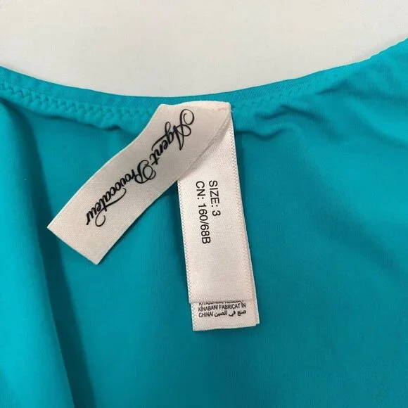 Agent Provocateur Anastacia Teal Bikini Set 34B/3